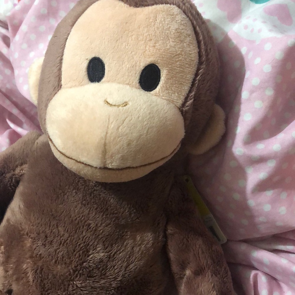 Curious George monkey plush